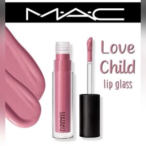 Mac Cosmetics Lipglass Lip Gloss Love Child Brand New in Box Authentic